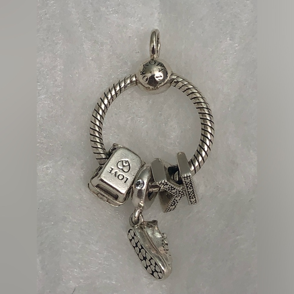 Authentic Pandora Sterling Silver  Pendant charm 3 - Picture 3 of 9